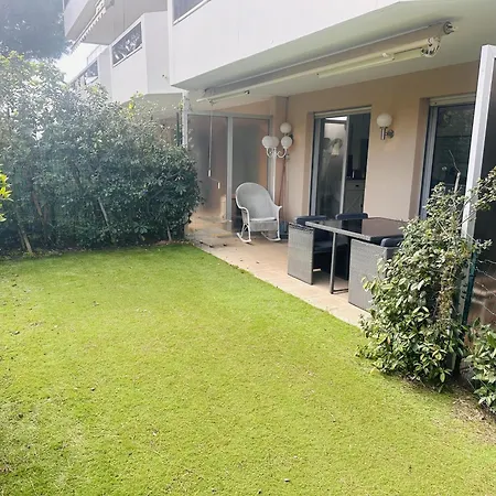 Apartment Light Modern With Garden Terrace Shared Pool - 2294 Cannes